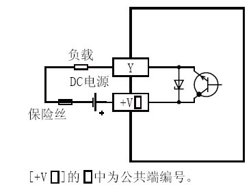 FX2N-16EYT-ESS/UL输出回路接线