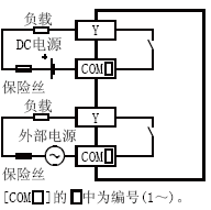 FX3U-64MR/ES-A输出接线