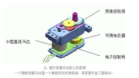 小型伺服马达内部结构